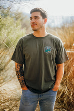 Load image into Gallery viewer, The Wave Tee - Olive
