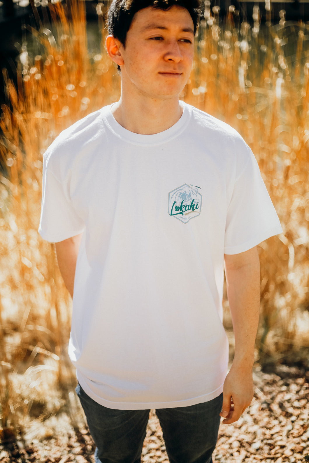 The Wave Tee - White